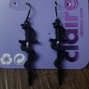 Serpent & Dagger Earrings